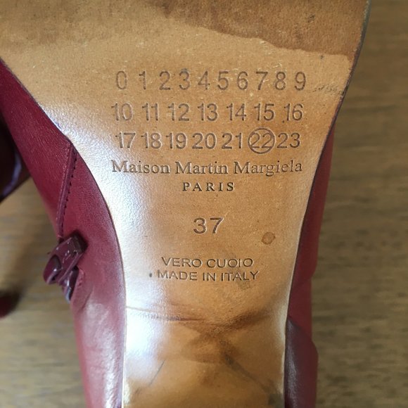 Sexy Red Maison Martin Margiela Boots!